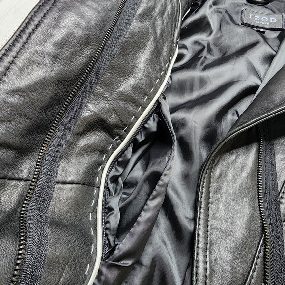 Izod leather jacket - Picture 5 of 10